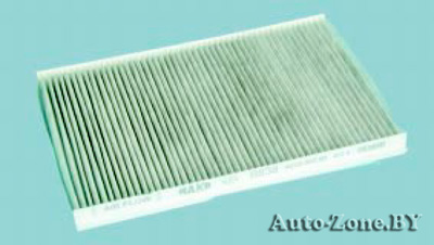 Для очистки от содержащейся в воздухе пыли служит фильтр в корпусе климатического блока перед теплообменником испарителя
